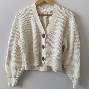 H&M Chunky Knit Cardigan Size XS